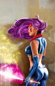 Psylocke - Eternal X-man - high quality 11 x 17 digital print