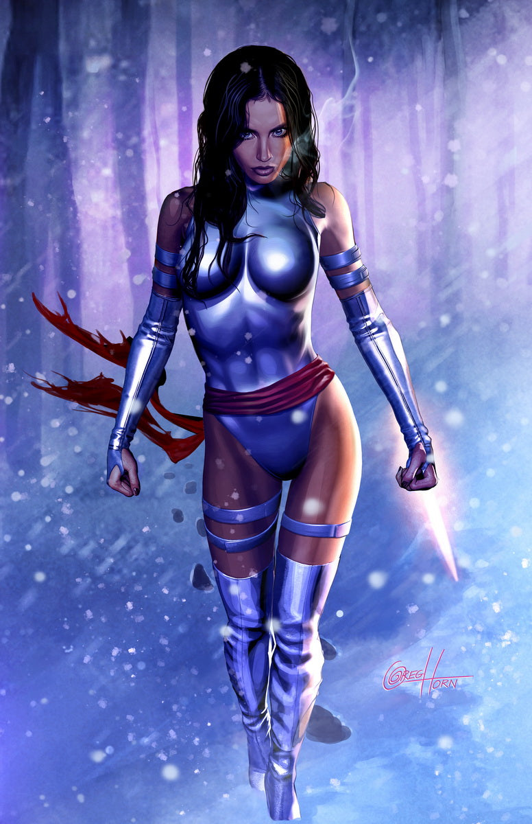 Psylocke - Stay Frosty - high quality 11 x 17 digital print