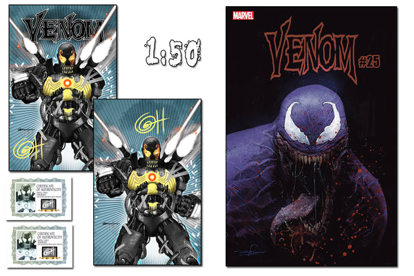 Venom # 25 A Greg Horn Art/Iron Lion Exclusive Variant