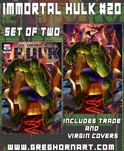 Immortal Hulk # 20 - ComicXposure Greg Horn Art Exclusive Variant