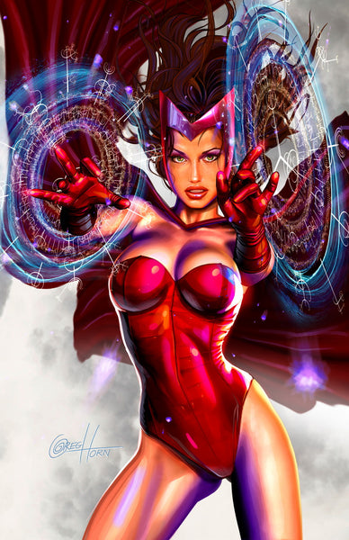 Scarlet Witch - Put a Hex On You - high quality 11 x 17 digital print