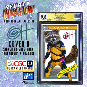 Secret Invasion #5 - A Celebrity Authentics/Greg Horn Art Exclusive Variant - CGC Signature Series Graded Options