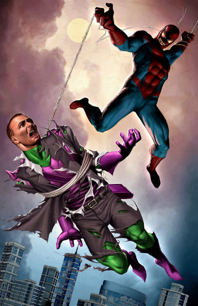 Spider-man - Green goblin Nightmare - high quality 11 x 17 digital print