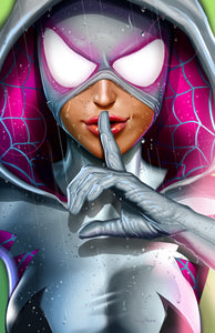 Spider-Gwen - Shush - high quality 11 x 17 digital print