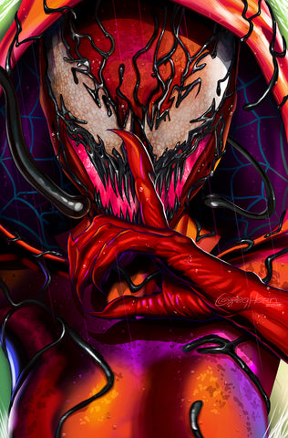 Spider-Verse Gwarnage Carnage - High Quality 11 x 17 Digital Print
