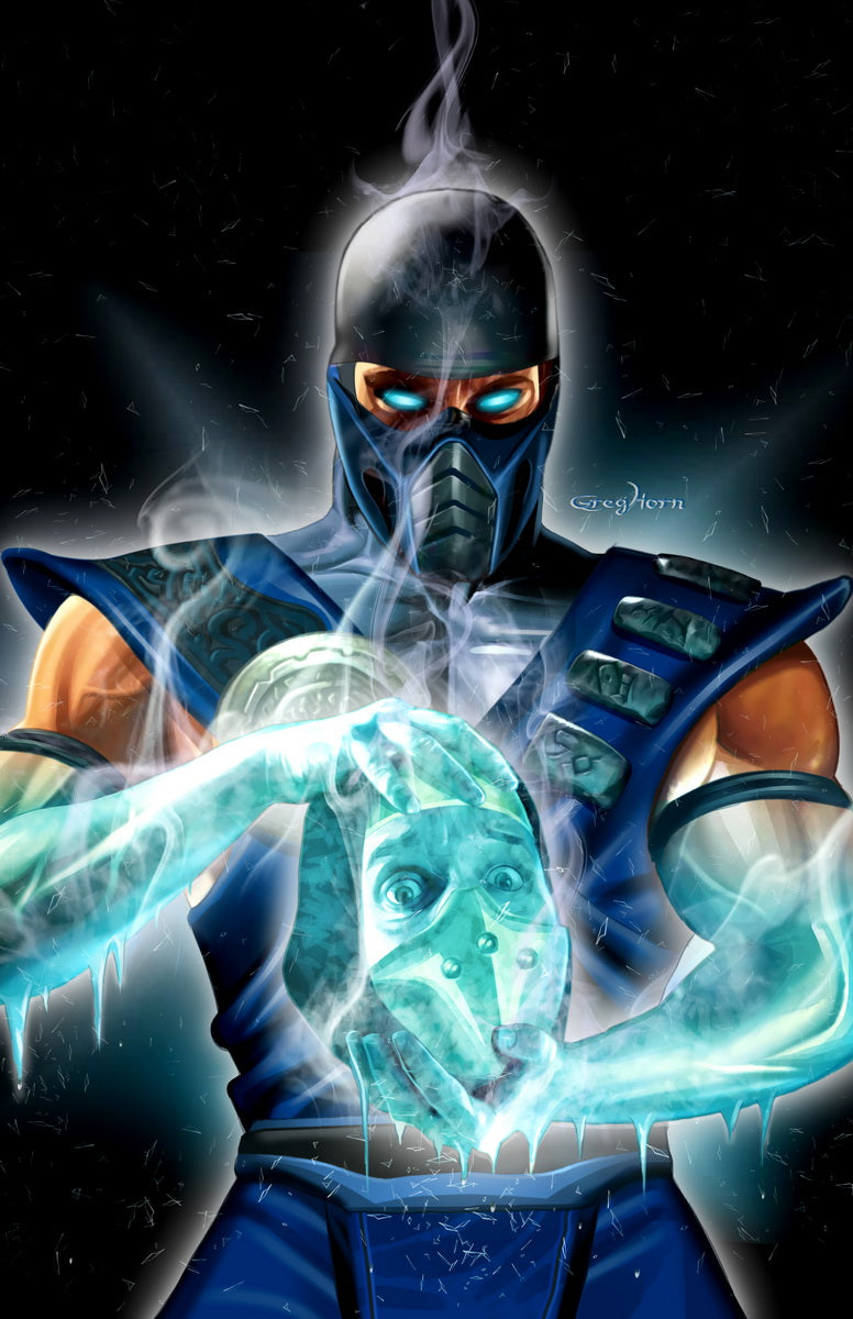 Mortal Kombat - SUBZERO - high quality 11 x 17 digital print