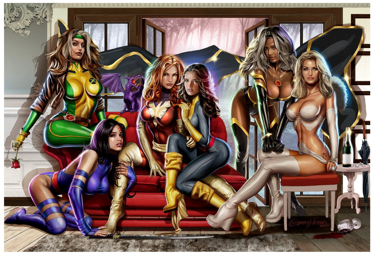 Women of X-men - Limited Lithograph