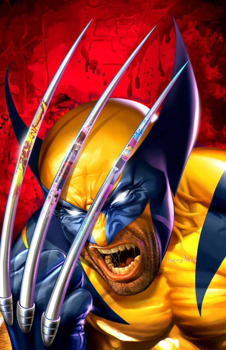 Wolverine - Claw Reflections - high quality 11 x 17 digital print