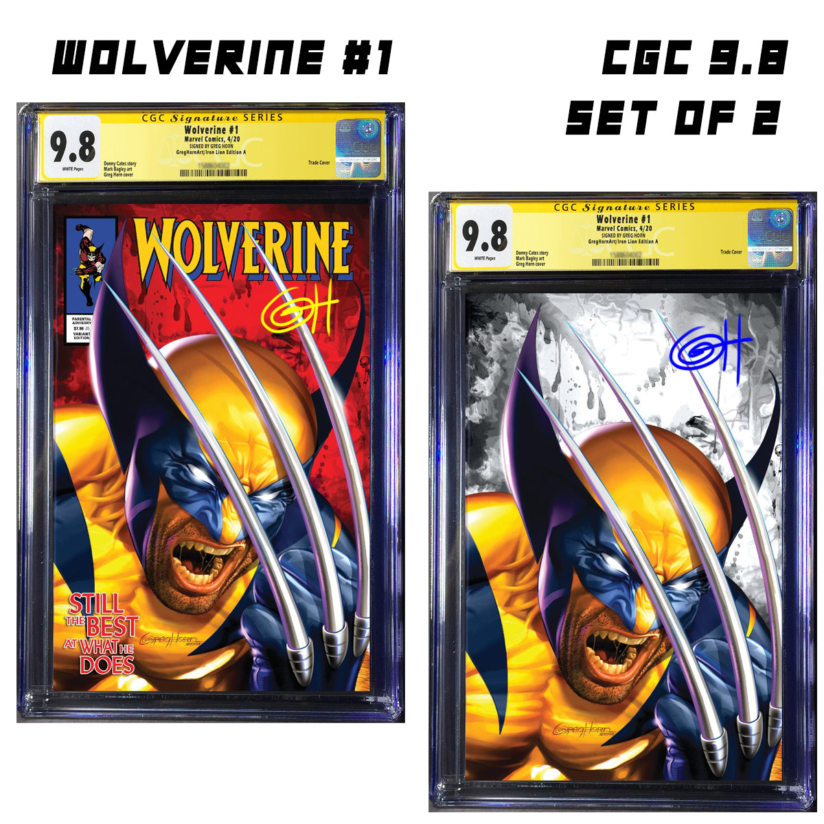 We Live #1 サイン・スケッチ入り CGC 9.8 アメコミリーフ We Live #1 サイン・スケッチ入り CGC 9.8 アメコミリーフ
