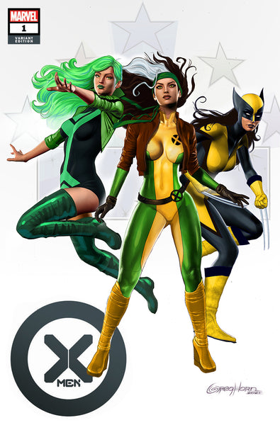 X-Men # 1 - A Greg Horn Art/Bird City Comics/616 Comics Exclusive Variant - Raw Options
