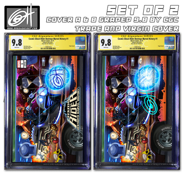 Cosmic Ghost Rider Destroys Marvel History # 1 A Greg Horn Art Store/Convention Exclusive CGC 9.8 Options